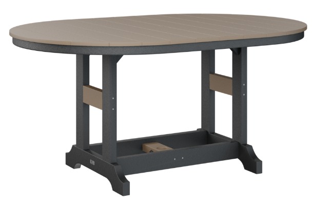 Berlin Gardens Garden Classic 44"x64" Oblong Bar Table